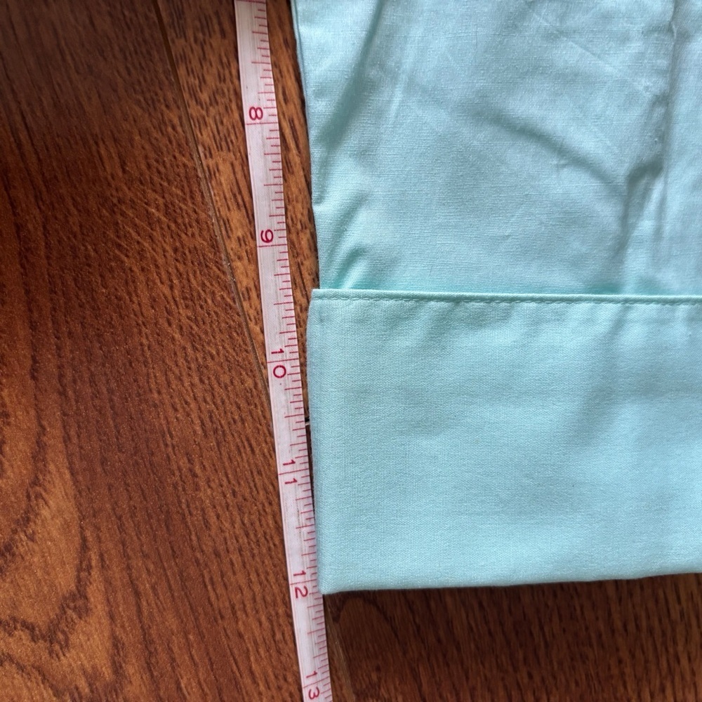 Chadwick’s mint stretch cotton button up shirt in size 14 - Picture 7 of 10